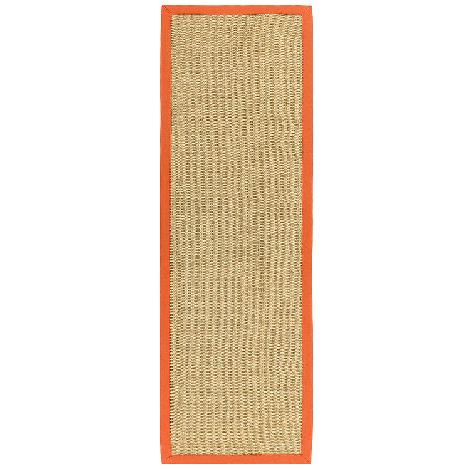 Asiatic Sisal Linen / Orange Runner