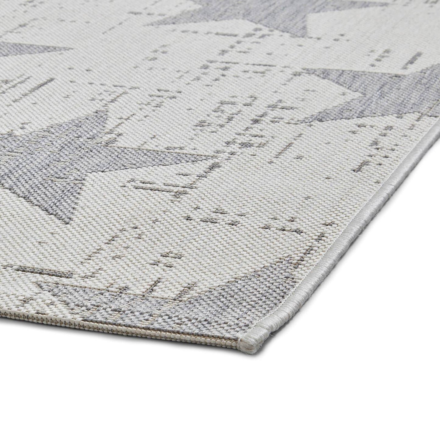 Think Rugs Santa Monica 48648 Cream / Grey Rug