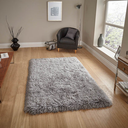 Think Rugs Polar PL 95 Light Grey Rug