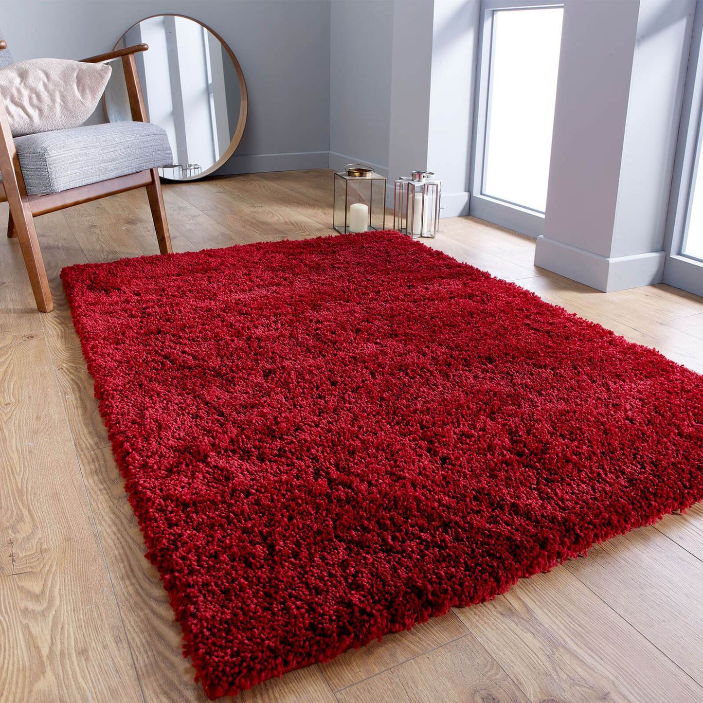 Oriental Weavers Serene Red Rug