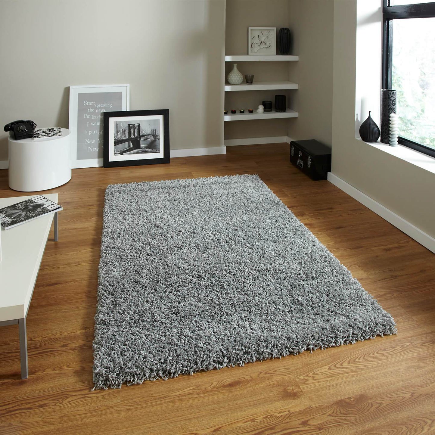 Think Rugs Vista 2236 Grey Rug