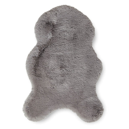 Super Teddy Grey Single Sheepskin Rug - 060 x 090