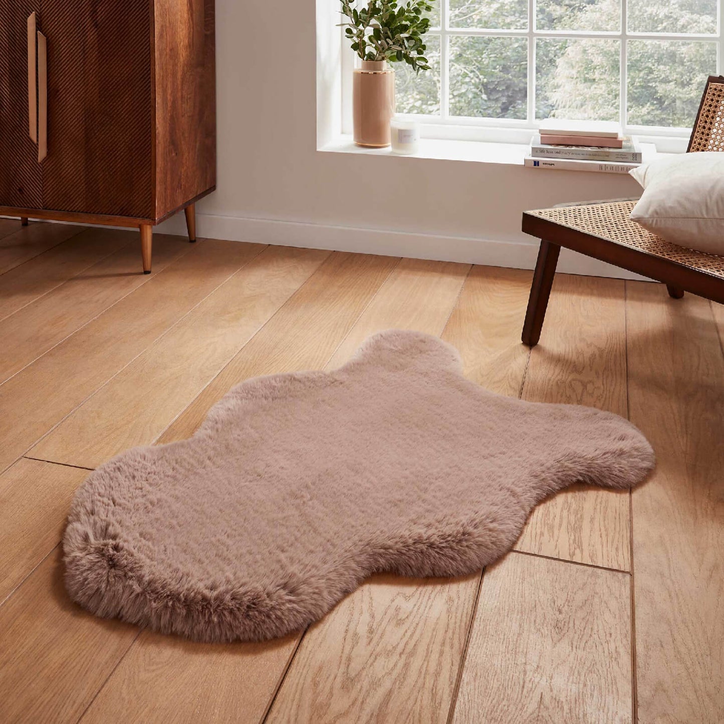 Super Teddy Mink Single Sheepskin Rug - 060 x 090