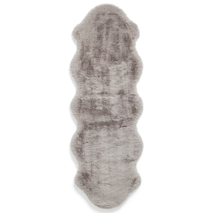 Super Teddy Silver Double Sheepskin Rug - 060 x 180