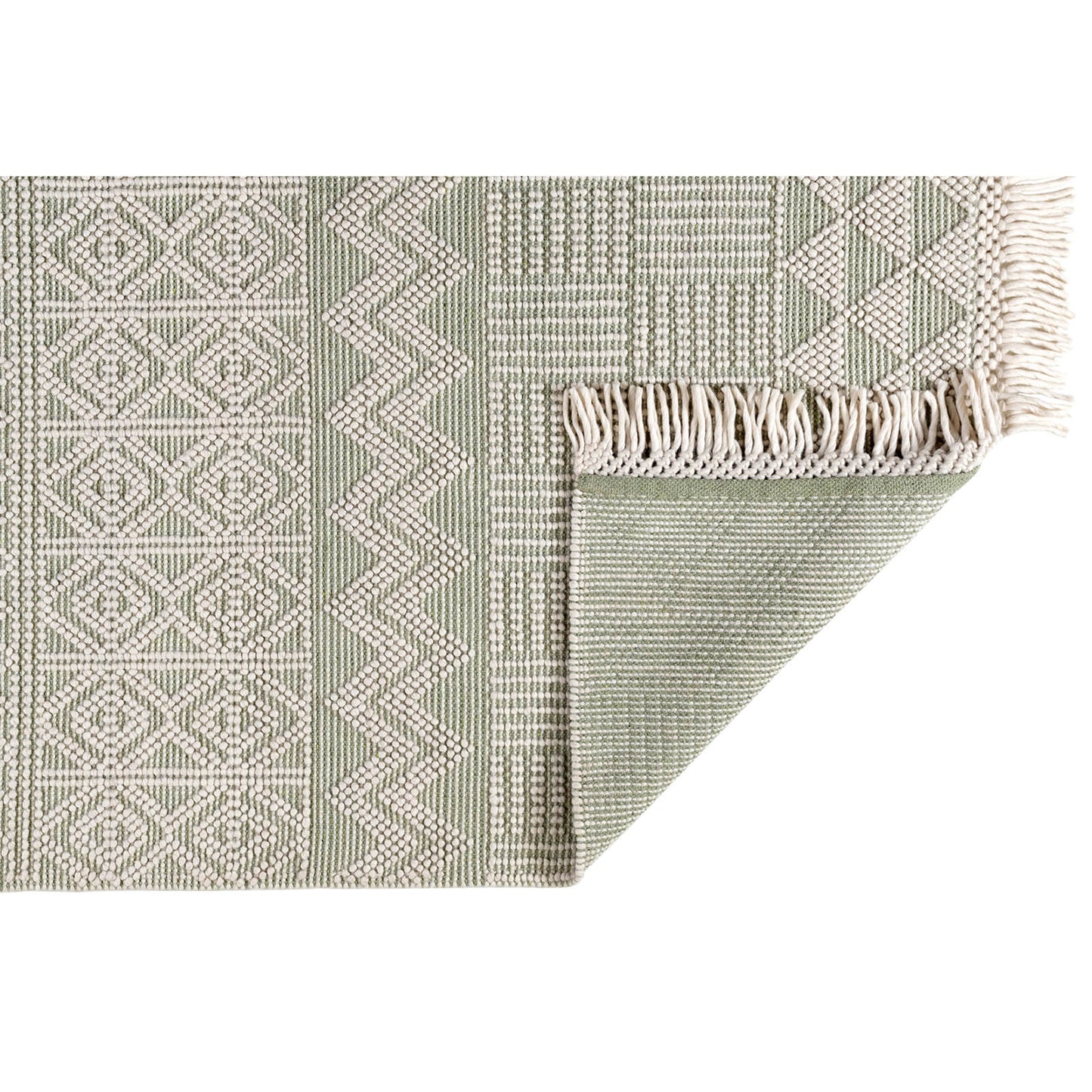 Concept Looms Anya ANYA01 Ivory Mint Rug