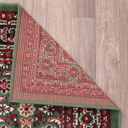 Rug Style Traditional Poly Esta Green Rug