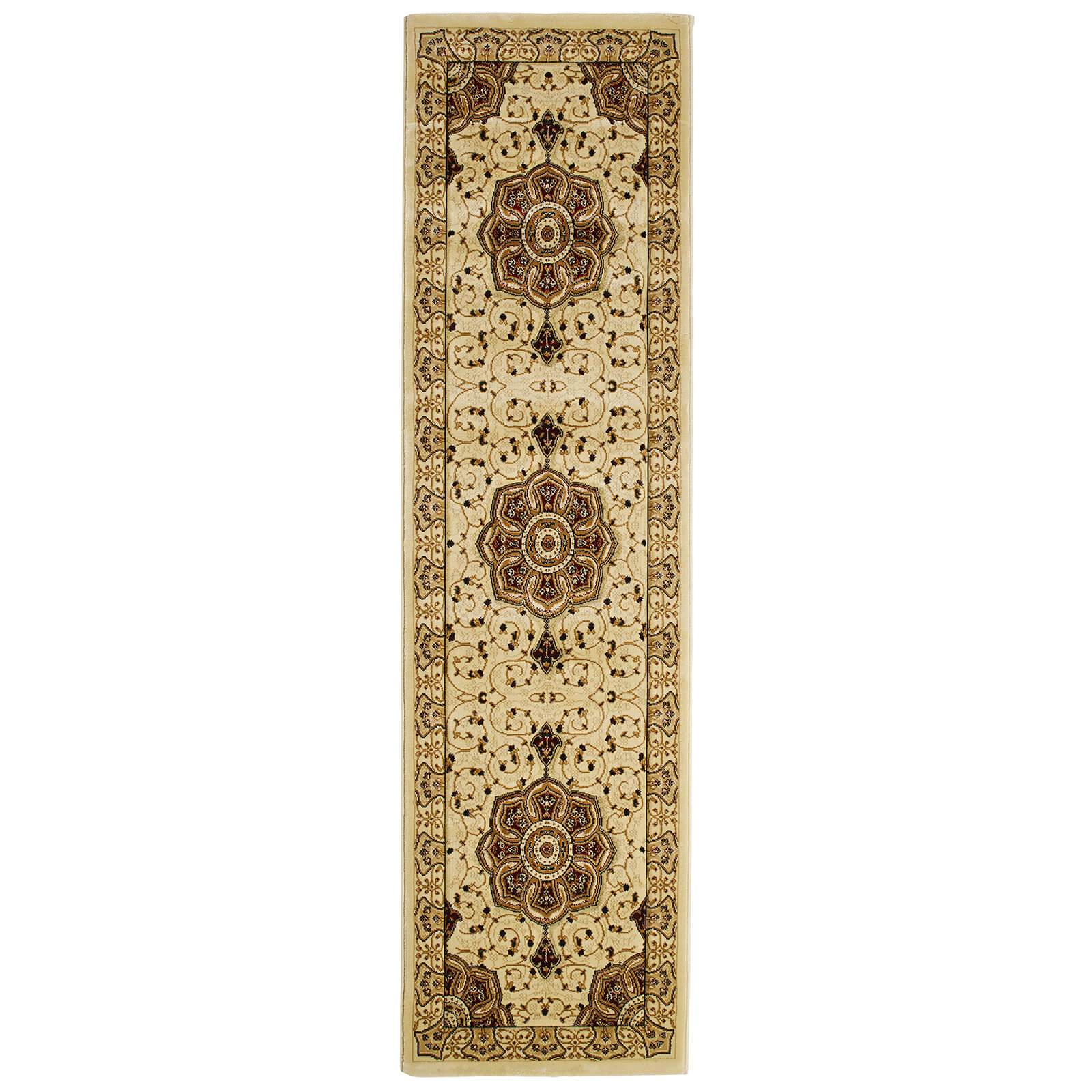 Think Rugs Heritage 4400 Cream / Red Rug