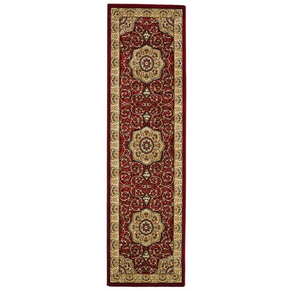 Heritage 4400 Red Traditional Rugs