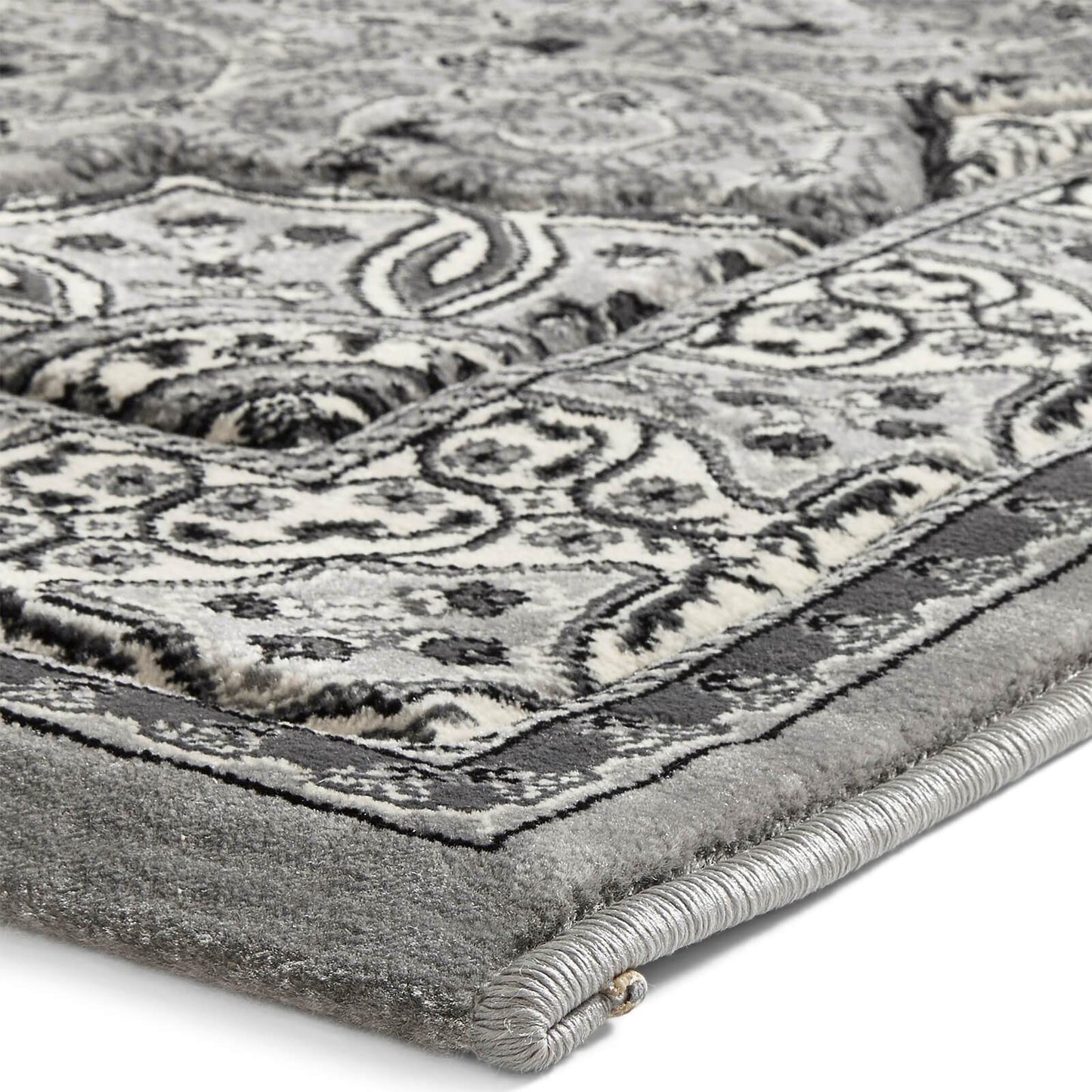 Think Rugs Heritage 4400 Silver Rug