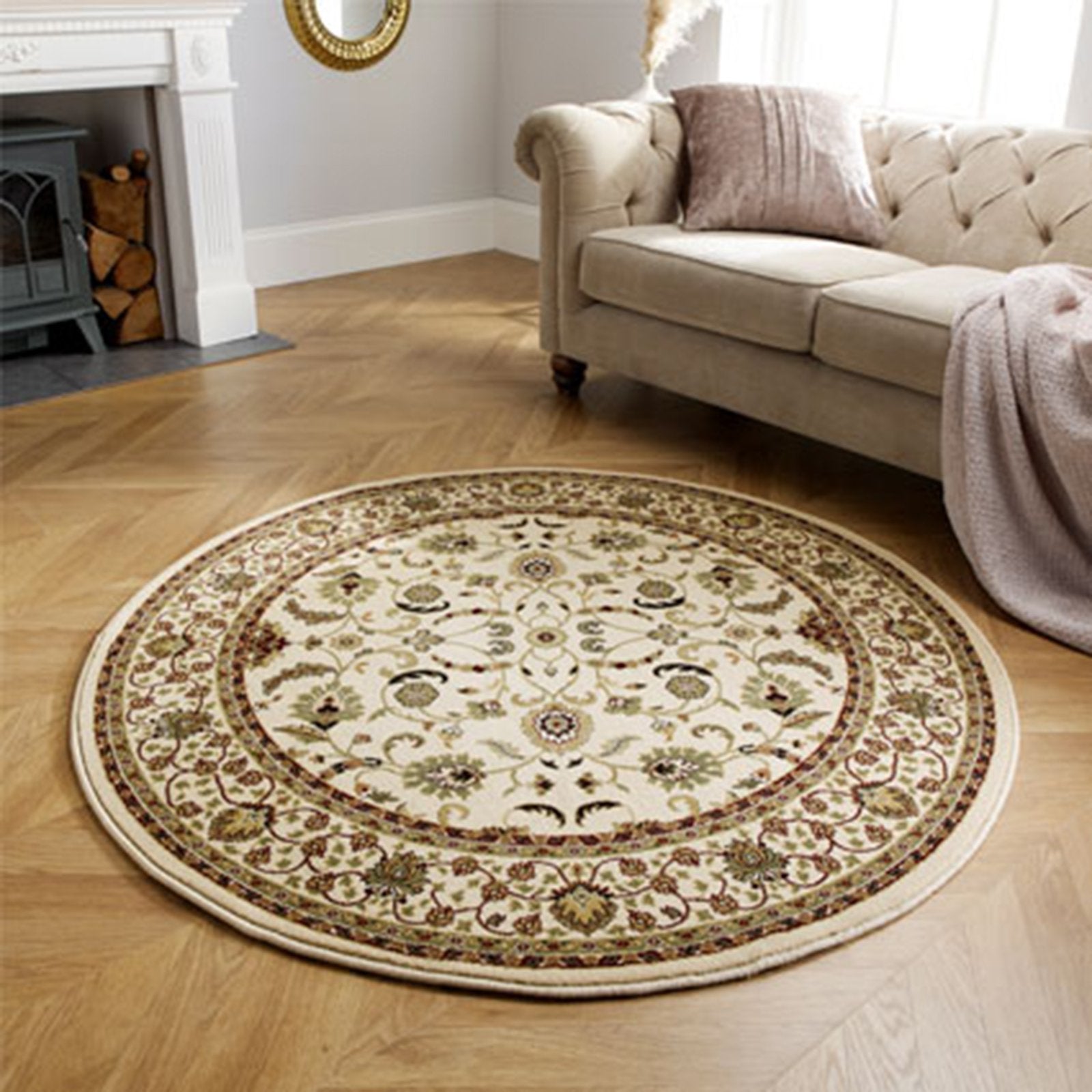 Oriental Weavers Kendra 137 W Cream Rug