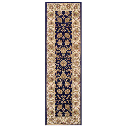 Kendra 3330 B Blue Traditional Rugs