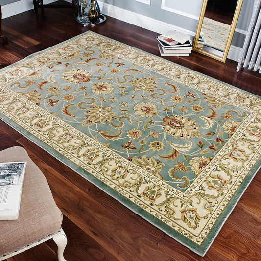 Oriental Weavers Kendra 45 L Light Blue Rug