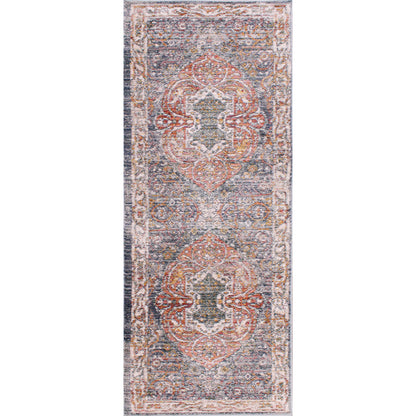 Nova 8881B Blue Traditional Rugs