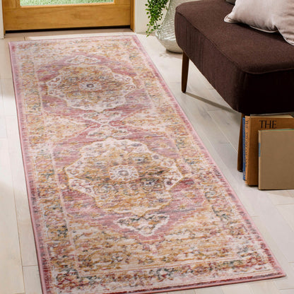 Nova 9047A Terracotta Rug Runner