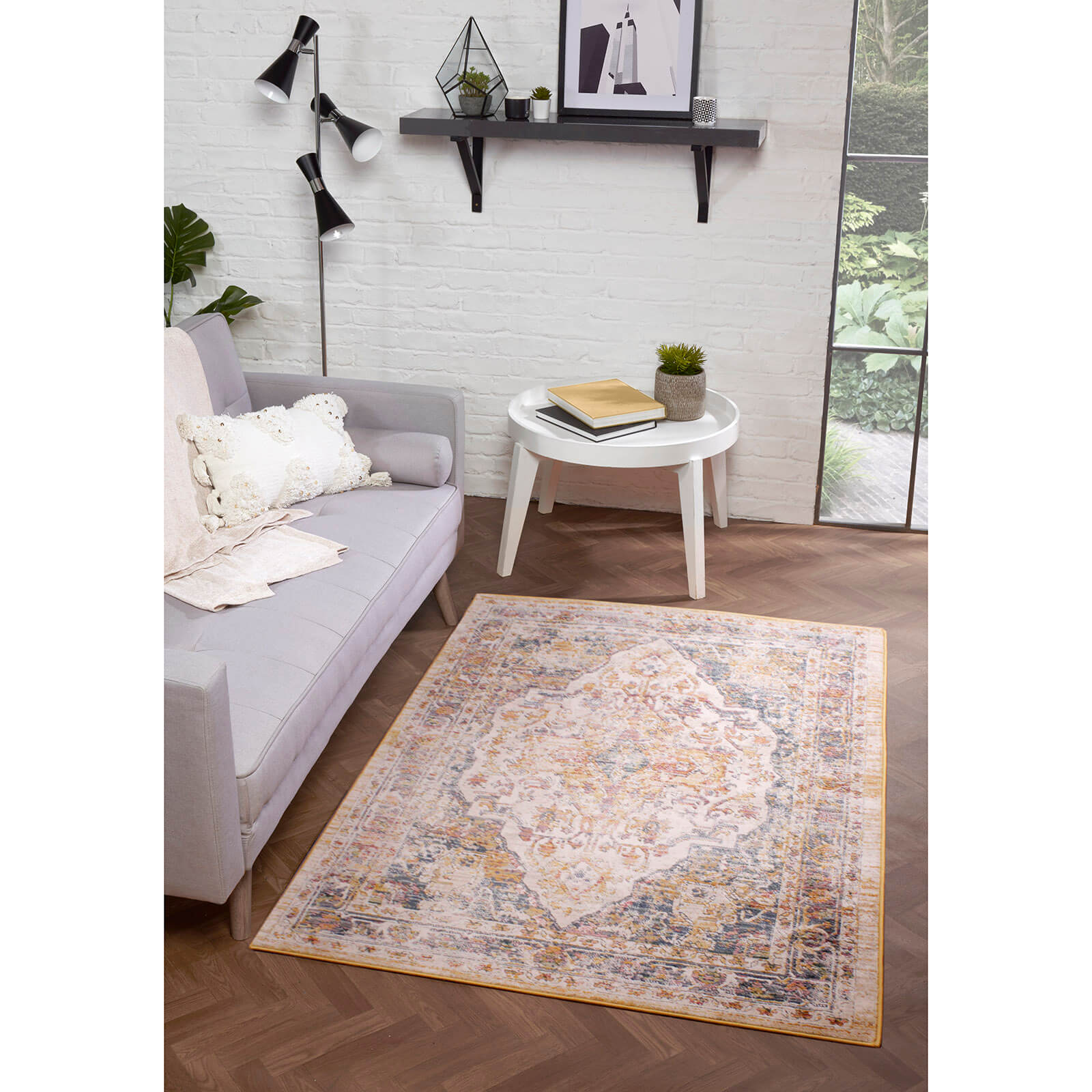 Ultimate Home Living Nova 9048A White Rug