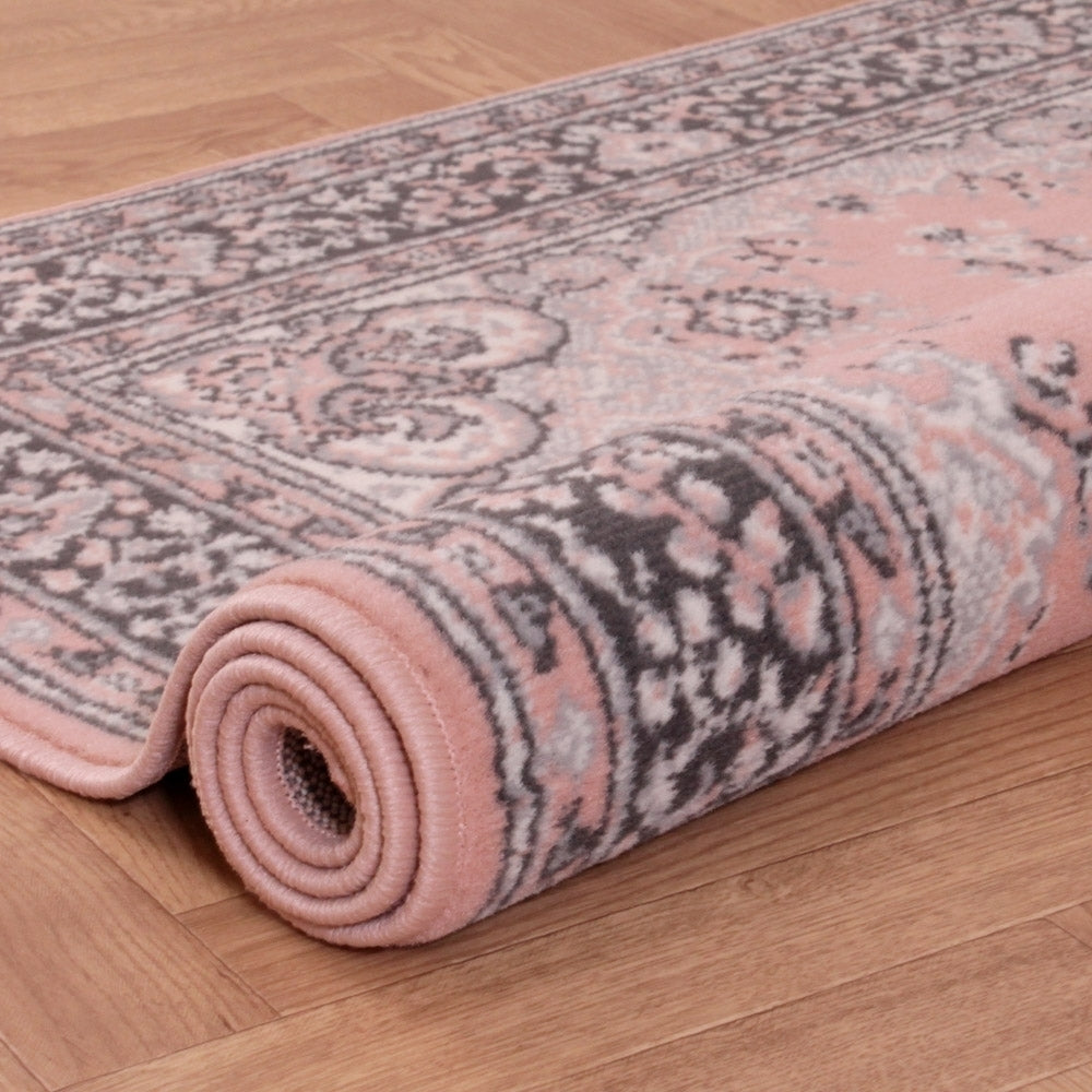 Traditional Poly Lancashire Blush Rugs