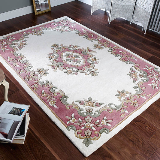 Oriental Weavers Royal Cream Pink Rug