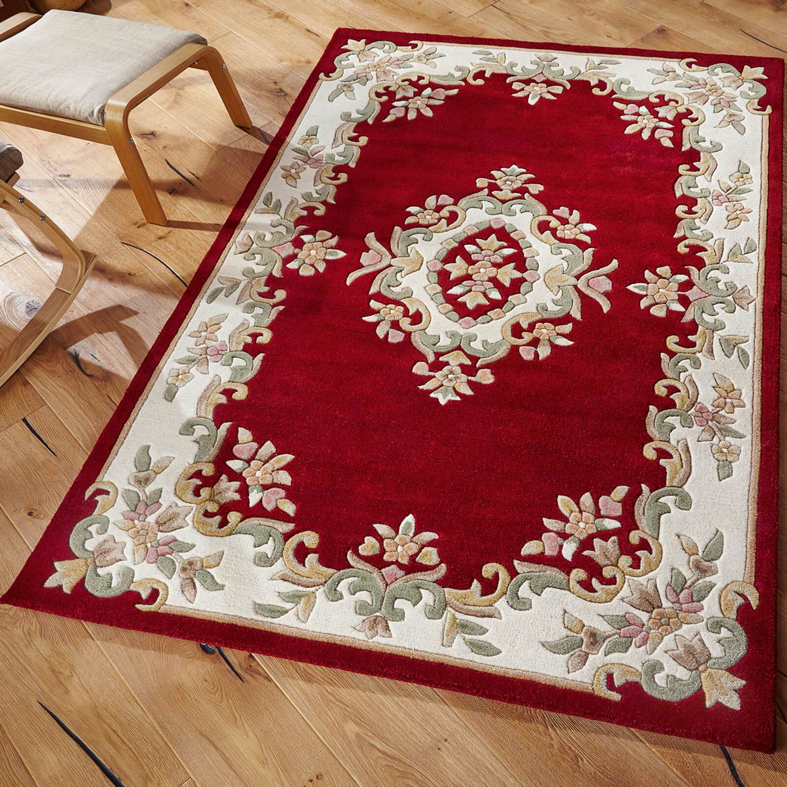 Royal Red Traditional Runner – Home Linen Store