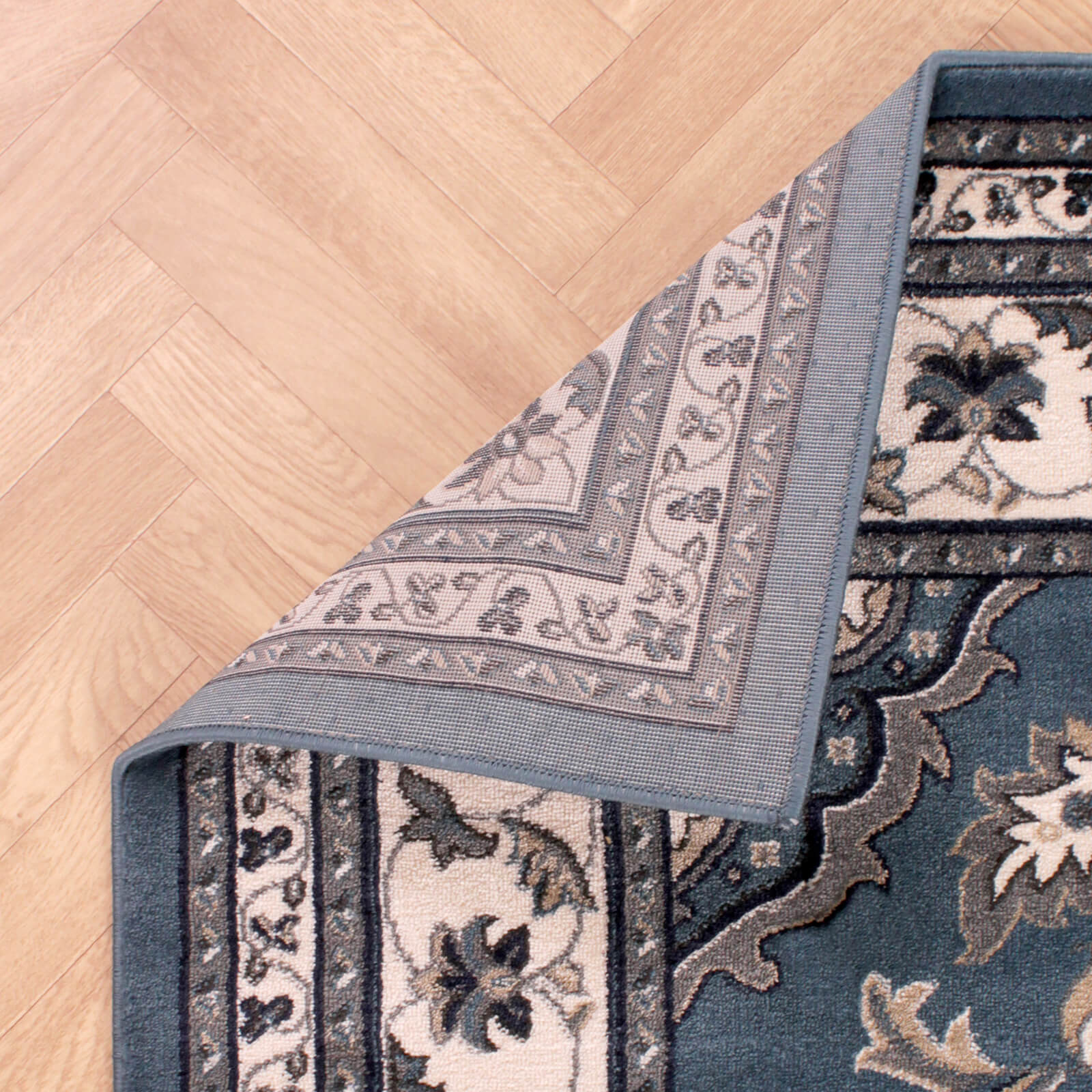 Handmade Carpets Sherborne Blue Rug