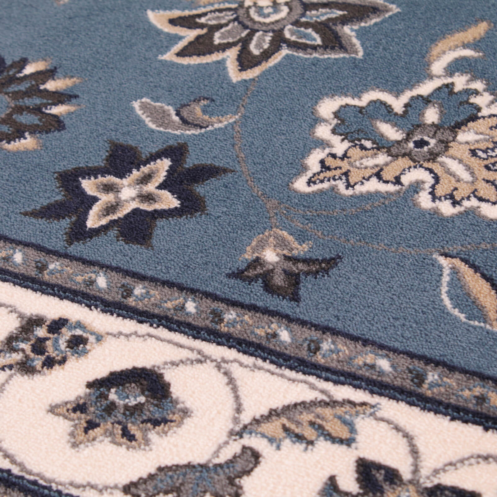 Handmade Carpets Sherborne Blue Rug