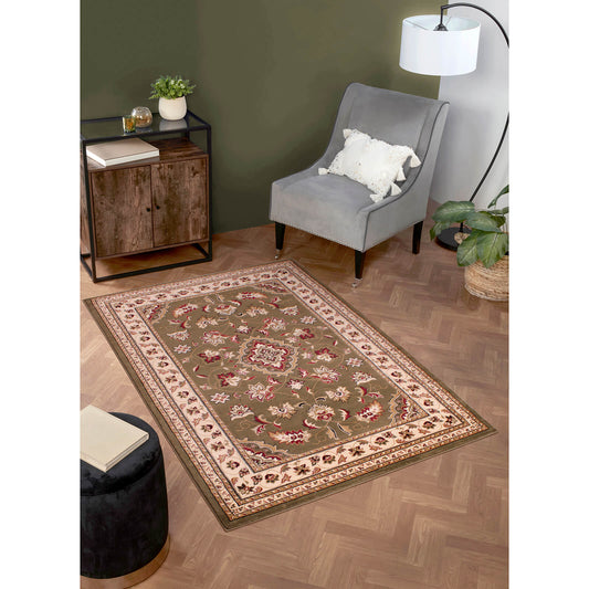 Handmade Carpets Sherborne Green Rug