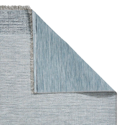 Think Rugs Tweed 9743 Beige / Blue Rug